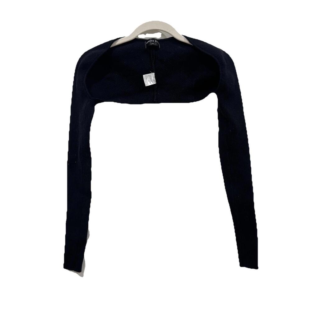 Women’s Wild Fox Black‎ Sleeve Cover Cardigan Size Xsmall Xs